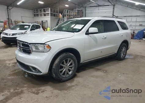 2017 Dodge Durango Sxt Awd from USA, damaged, VIN 1C4RDJAG3HC651226